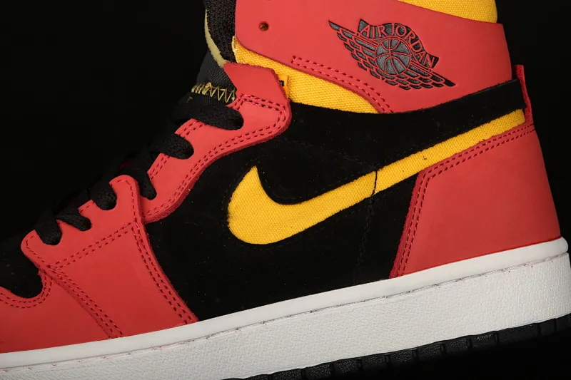 All categories Air Jordan Jordan series basketball shoes Air Jordan 1 High Z version Air Jordan 1 Zoom CMFT AJ Joe 1 black red yellow hook CT0978-006